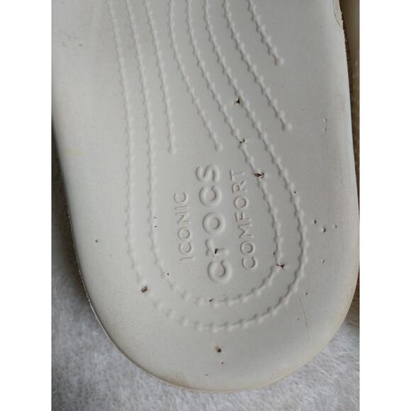 Crocs Iconic Comfort Women's Camo With Jibbitz Charms Slides Sandals W6/M4 - Picture 8 of 12